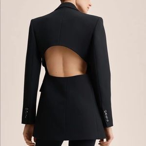 Mango🔥 Structured cut out blazer